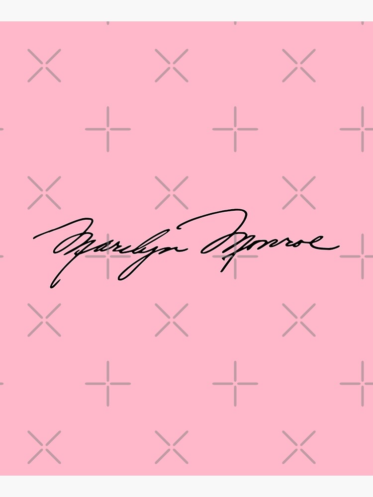 Authenticated Signature of Marilyn Monroe | Marilyn Monroe's Autograph by Gascondi