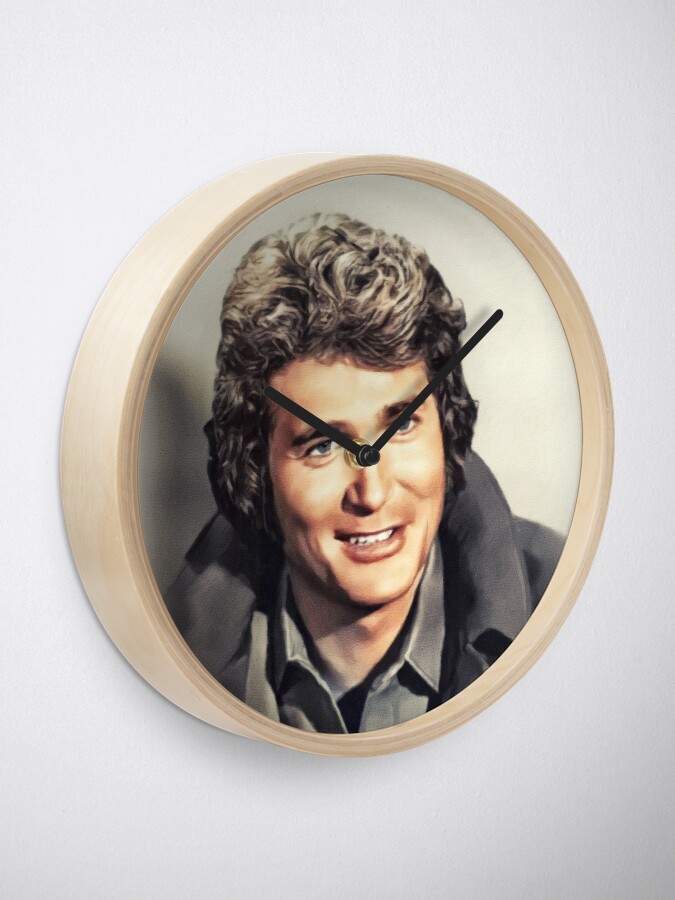 Alternate view of Michael Landon, Vintage Actor Clock