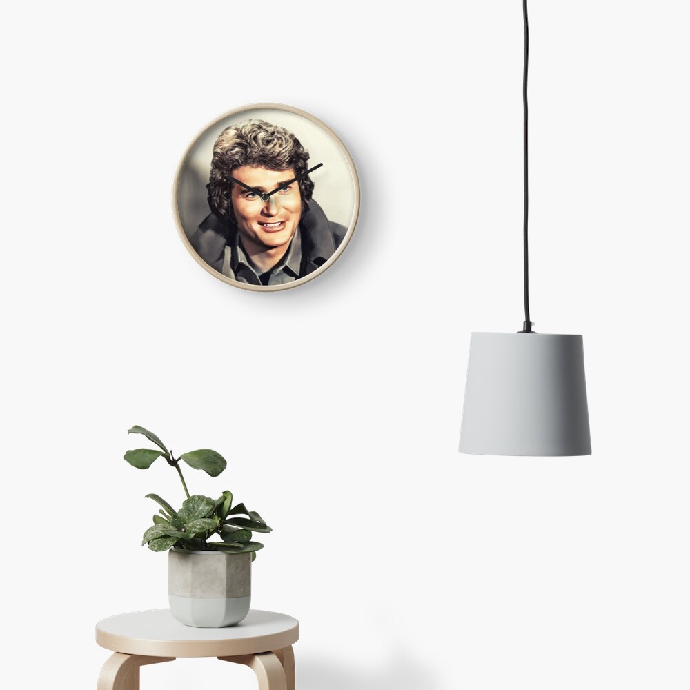 Michael Landon, Vintage Actor Clock
