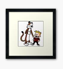 Calvin & Hobbes Funny Framed Print