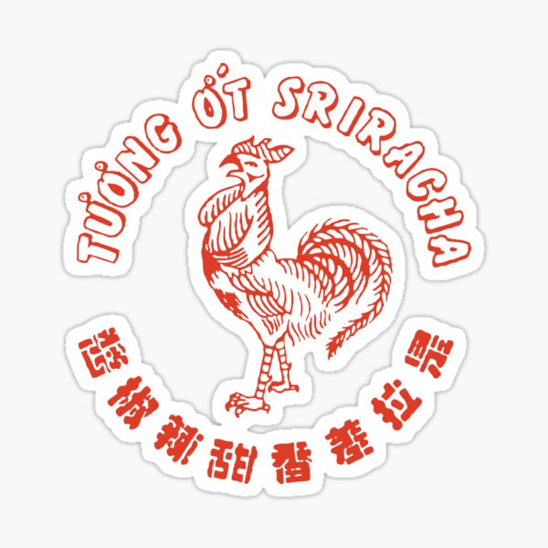 Item preview, Sriracha Sauce Logo designed and sold by LateNightx.