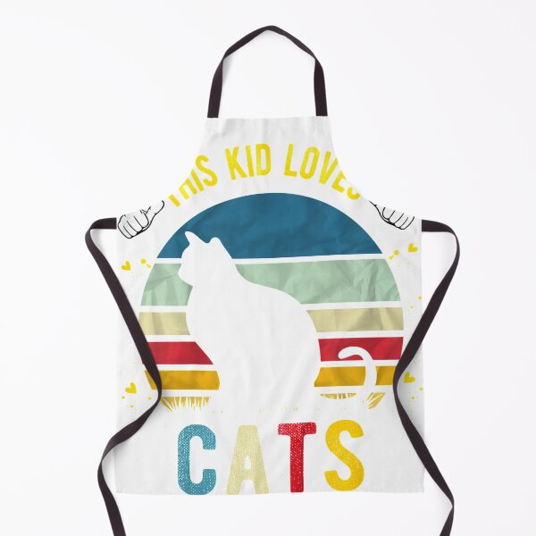 Item preview, Kids This Kid Loves Cats Boys and Girls Cat Gift  designed and sold by DaireShitrig.