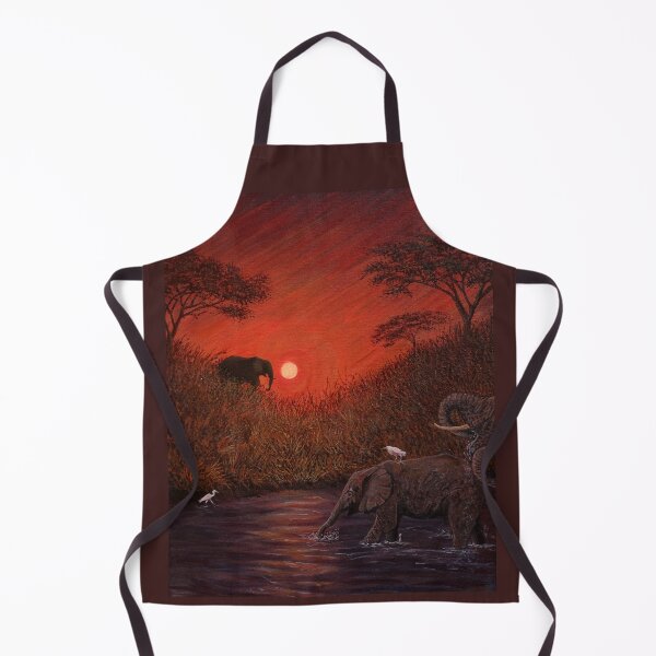 Item preview, Elephants at the Waterhole designed and sold by PhilipHarvey.