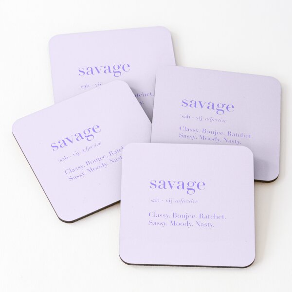 Item preview, Savage Definition Purple designed and sold by stilldreaming.