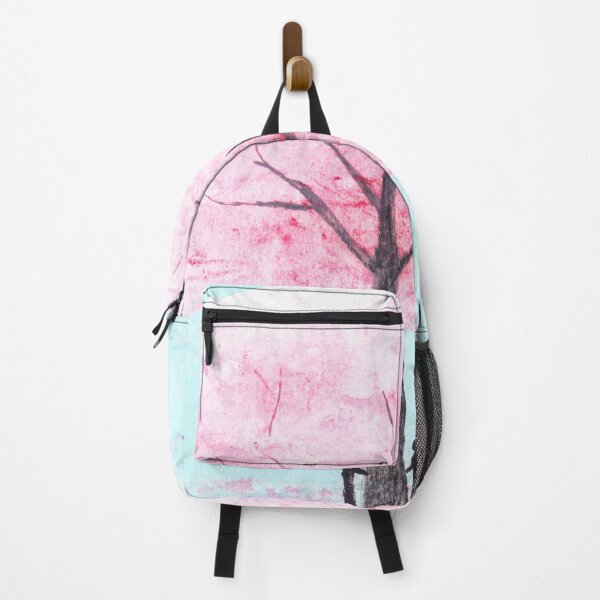 Item preview, Lovers under the Sakura/ Cherry Blossom (Oil Pastel) designed and sold by CreativityRoams.