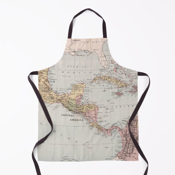 Item preview, Vintage Caribbean & Latin America Map (1871) designed and sold by BravuraMedia.