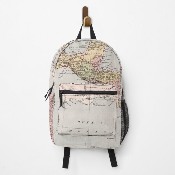 Item preview, Vintage Caribbean & Latin America Map (1871) designed and sold by BravuraMedia.