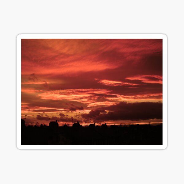 City Sky Sticker