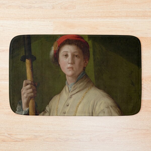 Item preview, Portrait of a Halberdier (Francesco Guardi?) - Pontormo (Jacopo Carucci) designed and sold by themasters.