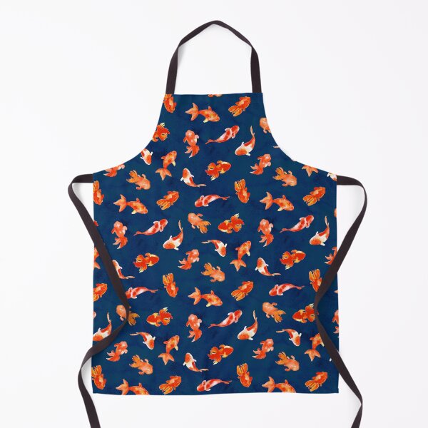 Item preview, Moody Watercolor Goldfish Pond  designed and sold by TigaTiga.