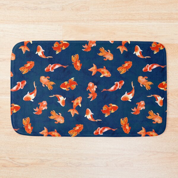 Item preview, Moody Watercolor Goldfish Pond  designed and sold by TigaTiga.
