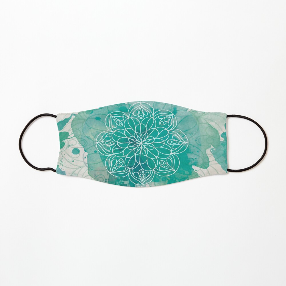 Green mandala Mask