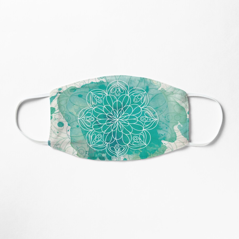 Green mandala Mask
