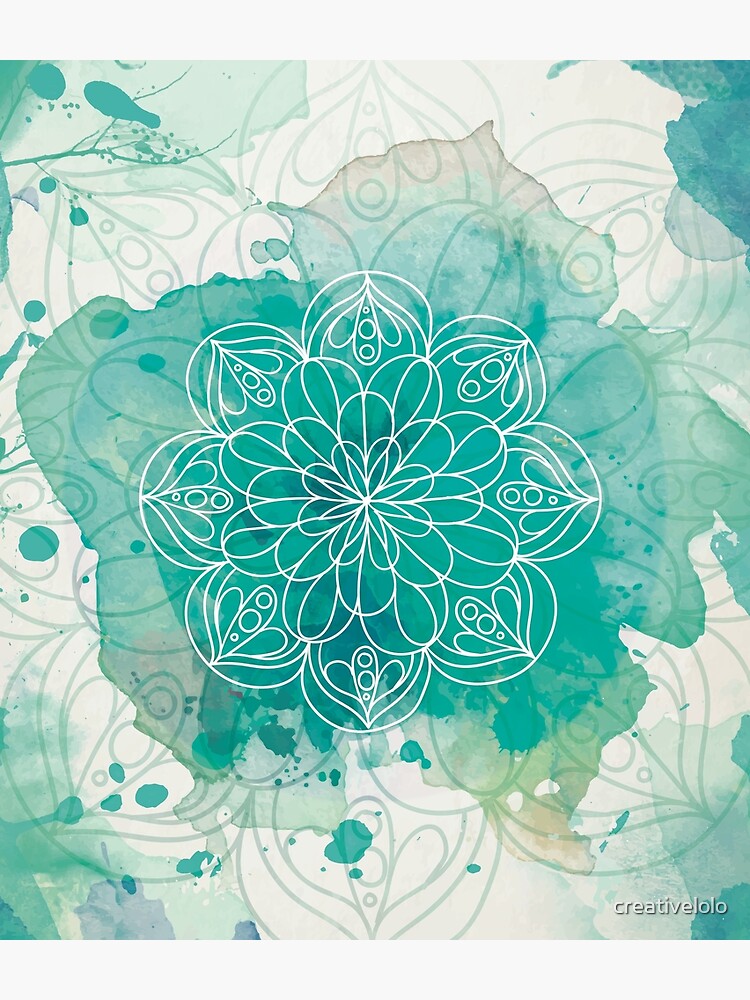 Green mandala by creativelolo
