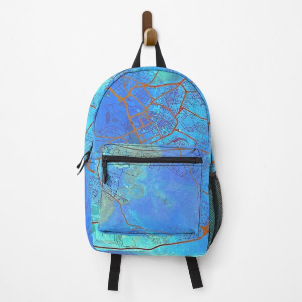 Item preview, Nairobi Kenya Watercolor Street Map Blue Lagoon designed and sold by IvonDesign.