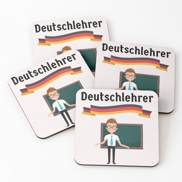 Item preview, German Teacher Male Man Deutschlehrer Teaching German in the Classroom designed and sold by Time4German.