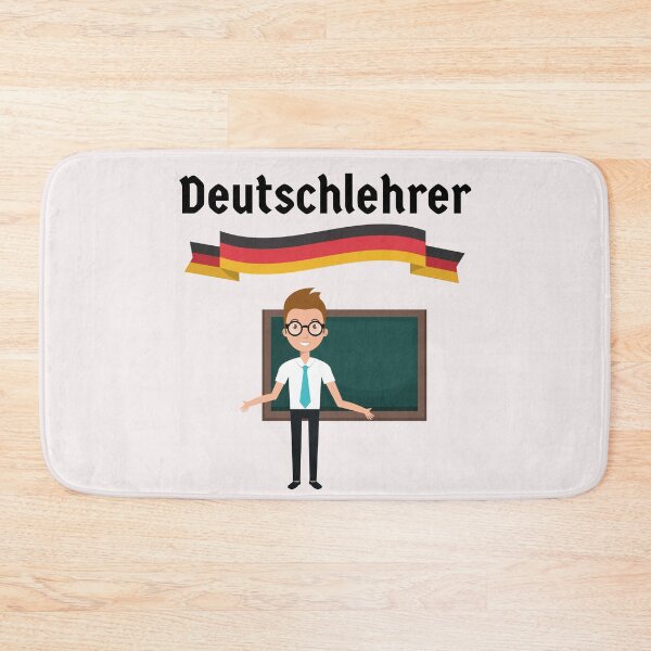 Item preview, German Teacher Male Man Deutschlehrer Teaching German in the Classroom designed and sold by Time4German.