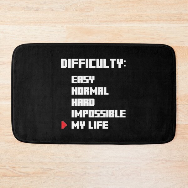 Item preview, Gamer life Difficulty Level designed and sold by livegood.