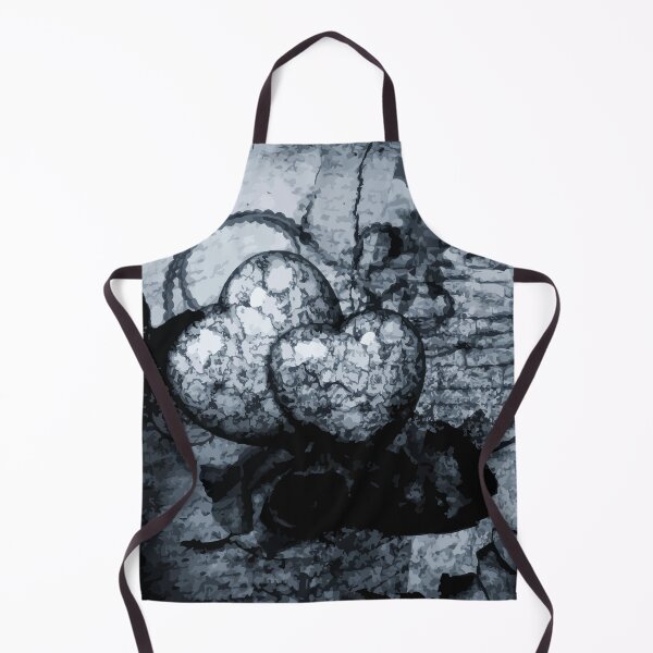 Item preview, Hearts made of stone in black and white design designed and sold by harietteh.
