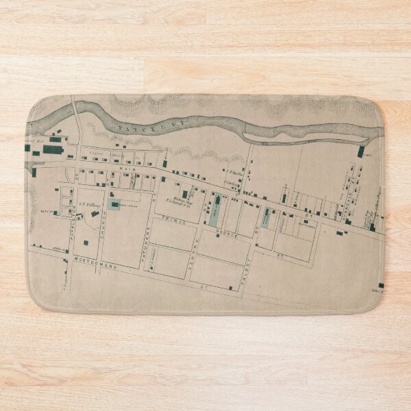 Item preview, Vintage Laurel MD Map (1877) designed and sold by BravuraMedia.