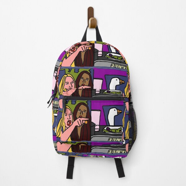 Item preview, Woman Yelling at Cat Memes with Indifferent Goose designed and sold by ellenhenry.