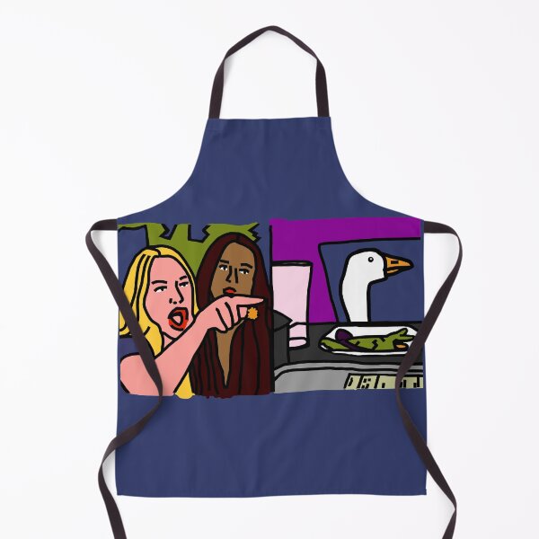 Item preview, Woman Yelling at Cat Memes with Indifferent Goose designed and sold by ellenhenry.