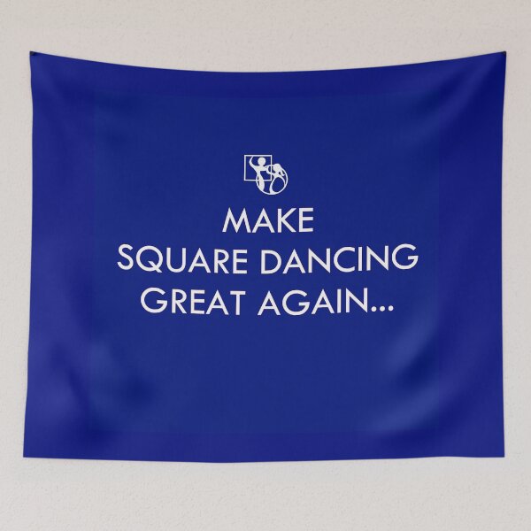 Item preview, Make Great Again Blue designed and sold by Square Dancing Gifts & Merchandise.