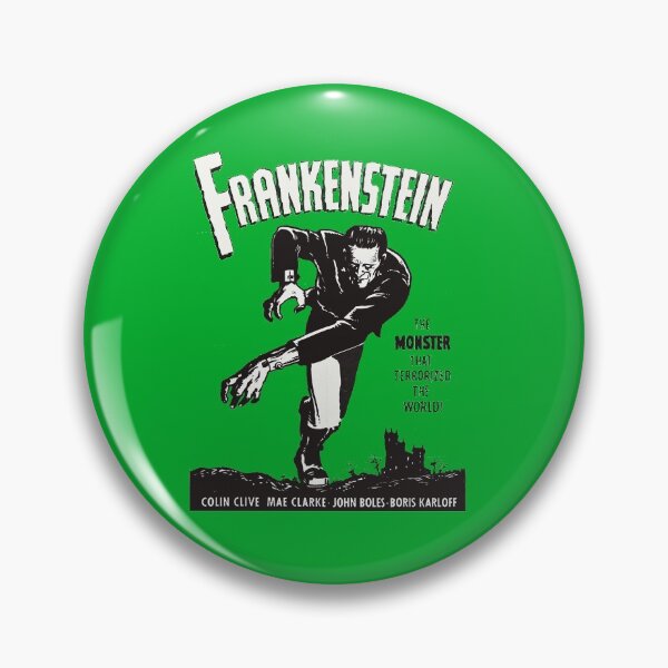 Item preview, Frankenstein Vintage Horror Movie Poster Scary Halloween Monster designed and sold by TopTeeShop.