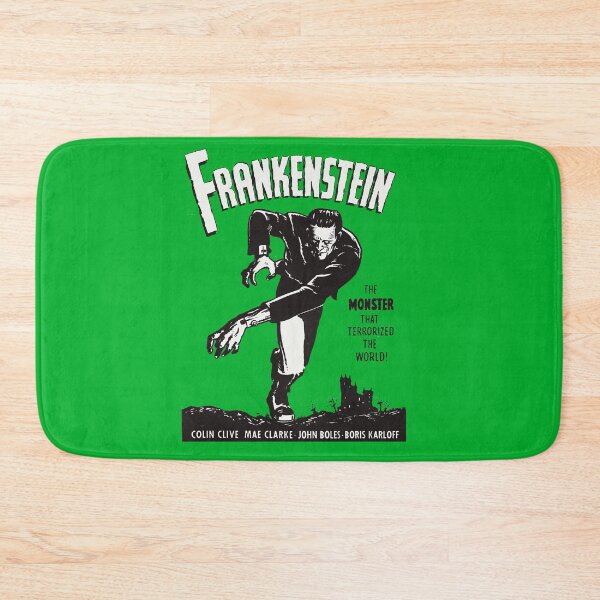 Item preview, Frankenstein Vintage Horror Movie Poster Scary Halloween Monster designed and sold by TopTeeShop.