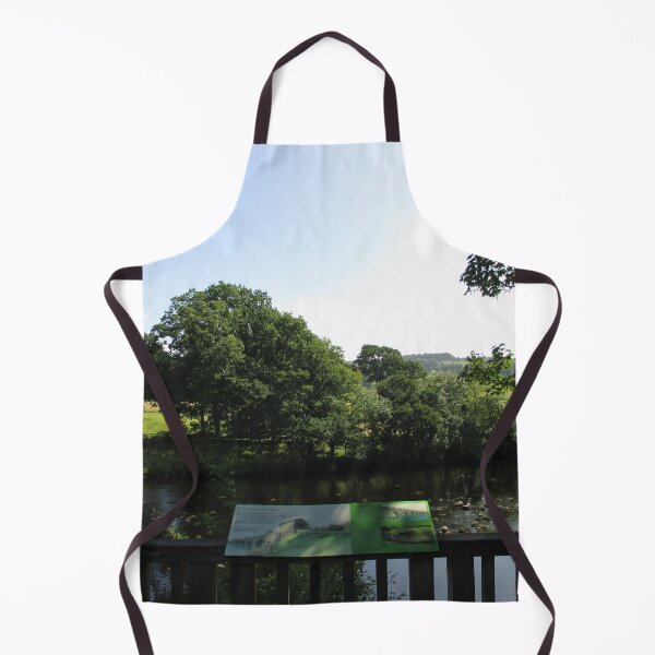 Merch #93 -- Chesters Bridge Board - Distant Shot (Hadrian's Wall) Apron