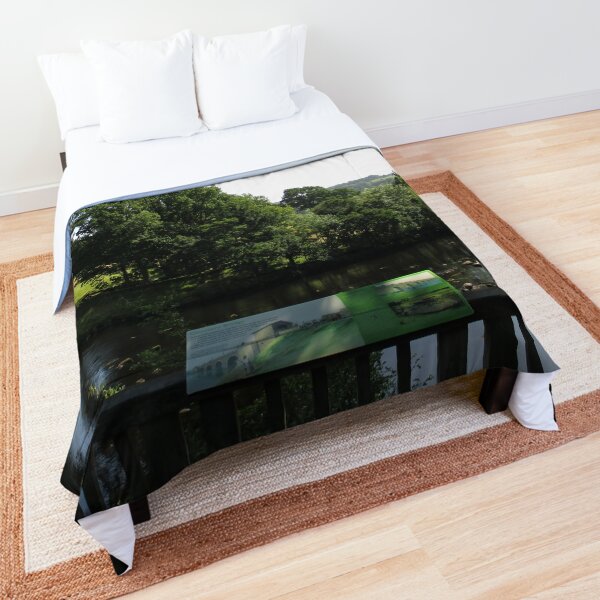 Merch #93 -- Chesters Bridge Board - Distant Shot (Hadrian's Wall) Comforter