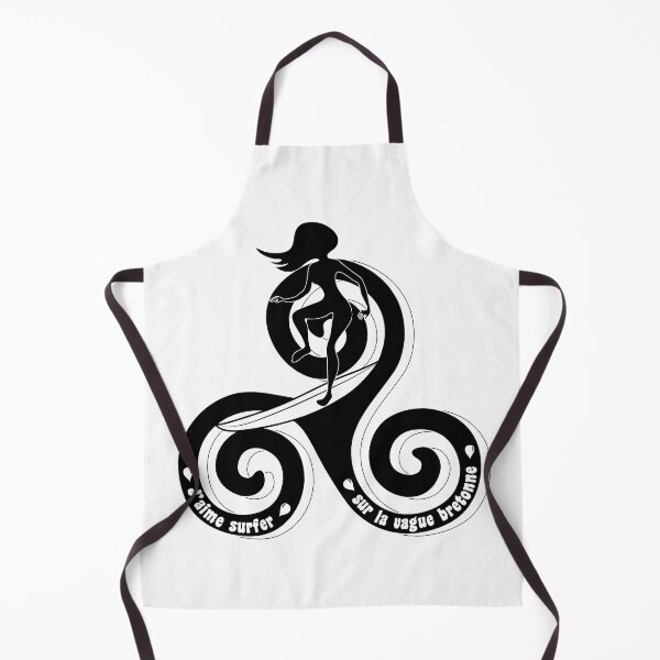Item preview, Surf the Breton wave (women's version) designed and sold by Comunclic.