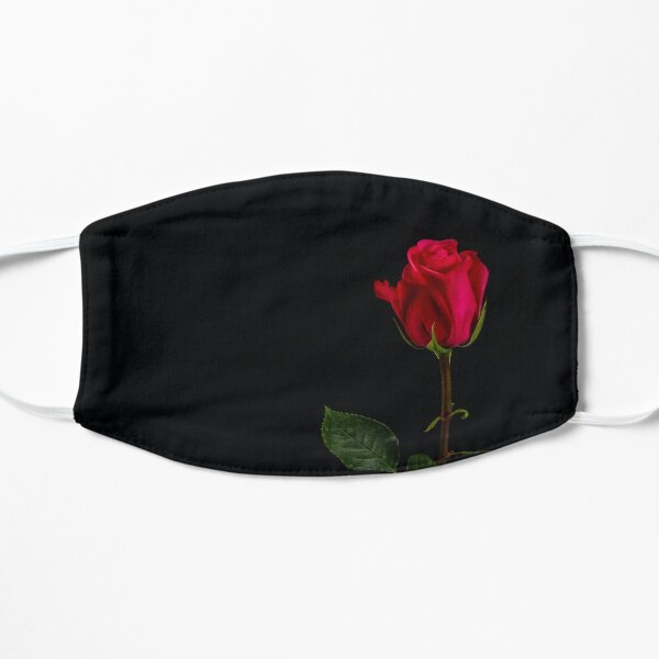 One Red Rose - Love Flat Mask