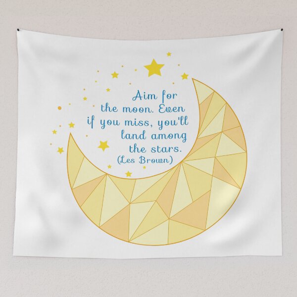 Item preview, Aim for the moon. designed and sold by sparklerays.