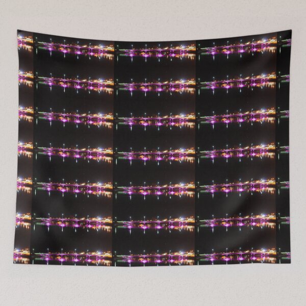 Item preview, New Leven Bridge by Night, Ulverstone, Tasmania designed and sold by Rosdenphoto.