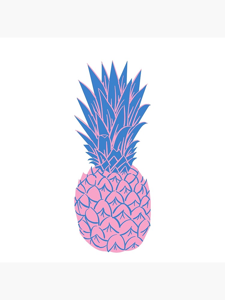 "Pink pineapple" Poster by IMNURIA Redbubble
