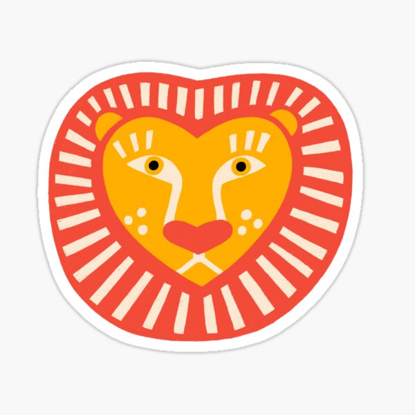 COURAGEOUS HEART Sticker