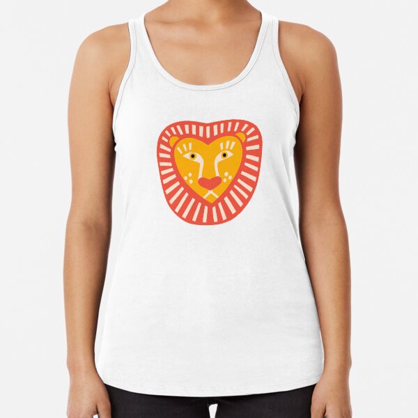 COURAGEOUS HEART Racerback Tank Top