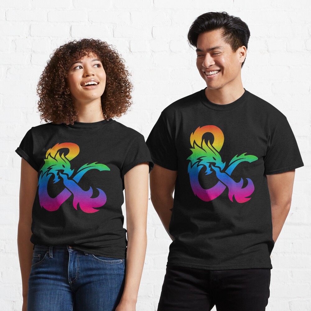 T-shirt classique «  Logo D&D Pride» 