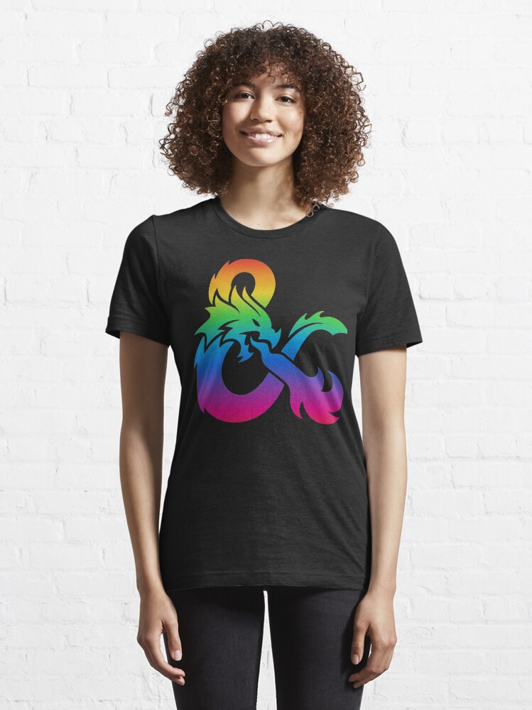 Alternate view of D&D Pride Logo Essential T-Shirt