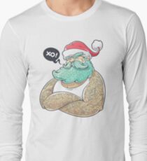 Hipsta Claus Long Sleeve T-Shirt
