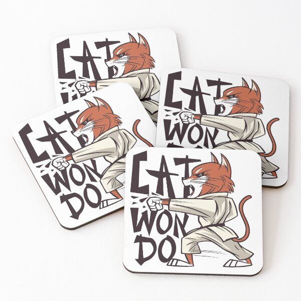 Item preview, Catwondo - taekwondo cat gift for little fighter designed and sold by Watersolution.