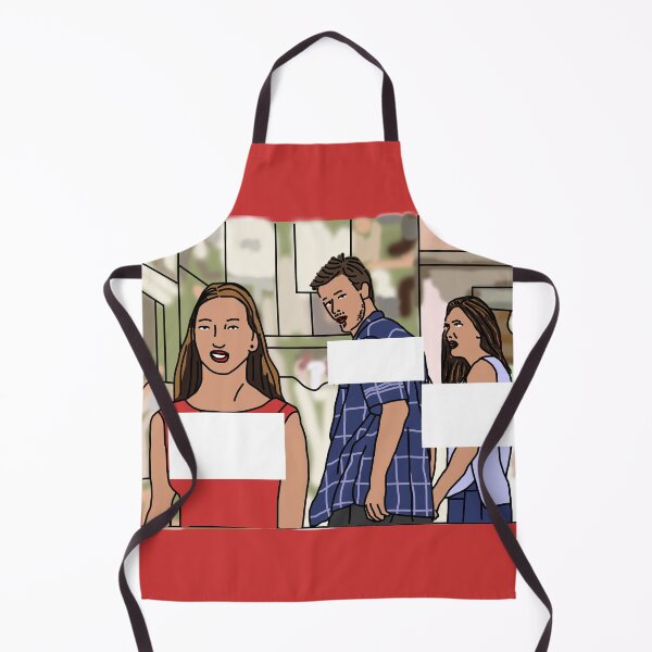 Item preview, Distracted Boyfriend Meme Template designed and sold by ellenhenry.