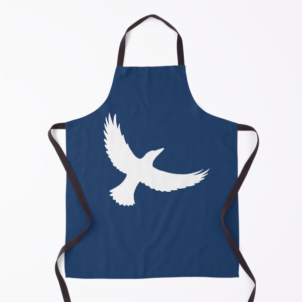 Item preview, Magpie Flight – White on Navy designed and sold by ImperfectLife.