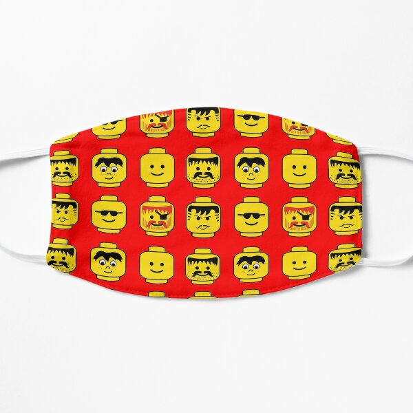 Block Heads Face Masks Redbubble - old man mc beard headless head roblox