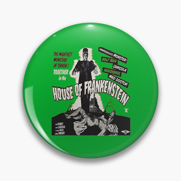 Item preview, Frankenstein Vintage Horror Movie Poster Scary Halloween Monster designed and sold by TopTeeShop.