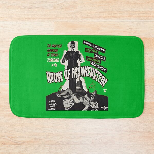 Item preview, Frankenstein Vintage Horror Movie Poster Scary Halloween Monster designed and sold by TopTeeShop.