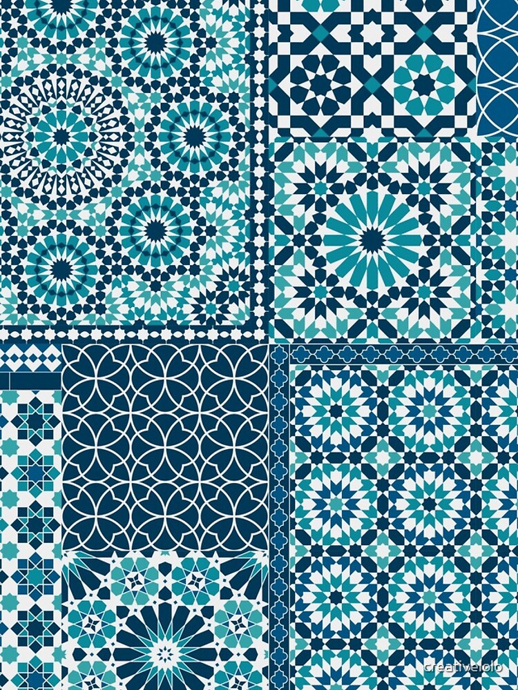 Moroccan tiles 1 by creativelolo