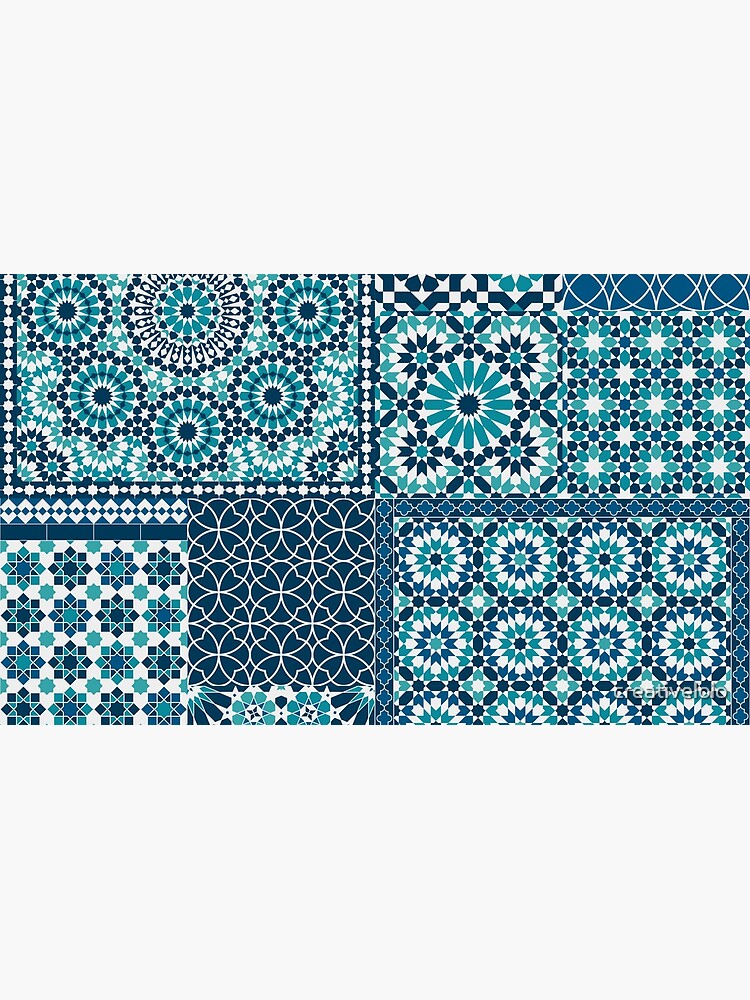 Moroccan tiles 1 by creativelolo