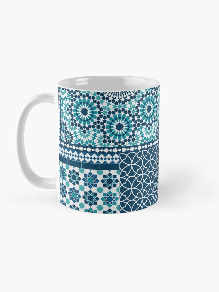 Alternate view of Moroccan tiles 1 Mug